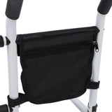 Bed Rails for Elderly Adults Safety Fall Prevention Guard Bed Assist Rail with Double Grab Bars and Storage Pocket for Seniors Patients