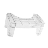 Toilet Foot Stool Transparent Prevent Slip Toilet Assistance Step Stool for Adults Children Squatting Posture