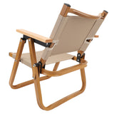 Kids Camping Chair Aluminum Alloy Wood Grain Canvas Portable Folding Camp Chair for Children Under 6 Years Old In Australia - Darrahopens