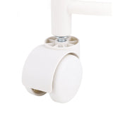 Low Roller Seat PU Leather Low Stool Mute Wheel Swivel Low Height Round Roller Chair for Home Office Garage Shop Gray