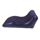 Inflatable Lounger Sofa PVC Comfortable Portable Sleeping Camping Sofa Bed for Home Picnics Hiking Park Travel Navy Blue In Australia - Darrahopens