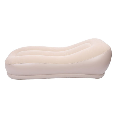 Self Inflating Sofa Fast Inflation Ergonomic Skin Friendly Inflatable Couch Portable Blow Up Sofa Chair for Camping Tent Home Use 68.9x29.5x19.7in In Australia - Darrahopens