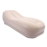 Self Inflating Sofa Fast Inflation Ergonomic Skin Friendly Inflatable Couch Portable Blow Up Sofa Chair for Camping Tent Home Use 68.9x29.5x19.7in