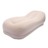 Self Inflating Sofa Fast Inflation Ergonomic Skin Friendly Inflatable Couch Portable Blow Up Sofa Chair for Camping Tent Home Use 68.9x29.5x19.7in
