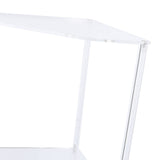 3 Tier Triangular Acrylic Corner Side Table Small Corner Side Table Bathroom Organizer Water Resistant End Table In Australia - Darrahopens
