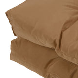 2pcs Outdoor Chair Cushions Tufted Patio Furniture Cushions Thick Outdoor Seat Cushion U Shaped Chair Pads 18.9x18.9in Light Brown In Australia - Darrahopens