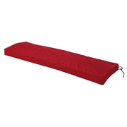 Outdoor Bench Cushion Polyester Sponge Rainproof Anti Slip Swing Seat Cushion Outdoor Chair Cushion with Straps for Garden Patio Furniture Wine Red In Australia - Darrahopens
