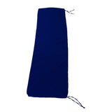 Outdoor Bench Cushion Polyester Sponge Rainproof Anti Slip Swing Seat Cushion Outdoor Chair Cushion with Straps for Garden Patio Furniture Navy Blue