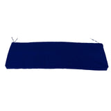 Outdoor Bench Cushion Water Proof Patio Furniture Garden Sofa Settee Couch Swing Pad with Strap Removable Cover Navy In Australia - Darrahopens