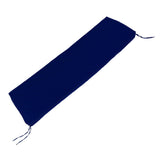Outdoor Bench Cushion Water Proof Patio Furniture Garden Sofa Settee Couch Swing Pad with Strap Removable Cover Navy
