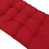 Indoor Outdoor Chaise Lounge Cushion with Ties Splashproof Lounge Chair Cushion Replacement for Lawn Pool 4 Fold 78.74x21.65in Burgundy In Australia - Darrahopens