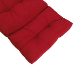 Indoor Outdoor Chaise Lounge Cushion with Ties Splashproof Lounge Chair Cushion Replacement for Lawn Pool 4 Fold 78.74x21.65in Burgundy