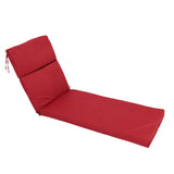 Chaise Lounge Cushion 55x183x7.5cm Polyester Thick PP Cotton Padding Comfortable Lounge Chair Cushion for Indoor Outdoor