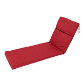 Chaise Lounge Cushion 55x183x7.5cm Polyester Thick PP Cotton Padding Comfortable Lounge Chair Cushion for Indoor Outdoor