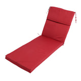 Chaise Lounge Cushion 55x183x7.5cm Polyester Thick PP Cotton Padding Comfortable Lounge Chair Cushion for Indoor Outdoor