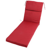 Chaise Lounge Cushion 55x183x7.5cm Polyester Thick PP Cotton Padding Comfortable Lounge Chair Cushion for Indoor Outdoor