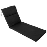Chaise Lounge Cushion 55x183x7.5cm Polyester Thick PP Cotton Padding Comfortable Lounge Chair Cushion for Indoor Outdoor