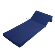 Chaise Lounge Cushion 55x183x7.5cm Polyester Thick PP Cotton Padding Comfortable Lounge Chair Cushion for Indoor Outdoor In Australia - Darrahopens