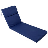Chaise Lounge Cushion 55x183x7.5cm Polyester Thick PP Cotton Padding Comfortable Lounge Chair Cushion for Indoor Outdoor