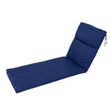 Chaise Lounge Cushion 55x183x7.5cm Polyester Thick PP Cotton Padding Comfortable Lounge Chair Cushion for Indoor Outdoor
