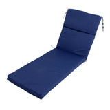 Chaise Lounge Cushion 55x183x7.5cm Polyester Thick PP Cotton Padding Comfortable Lounge Chair Cushion for Indoor Outdoor