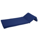 Chaise Lounge Cushion 55x183x7.5cm Polyester Thick PP Cotton Padding Comfortable Lounge Chair Cushion for Indoor Outdoor