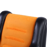 Inflatable Couch Single Sofa PVC Flocking Blow Up Sofa Chair with Armrest for Indoor Outdoor Use In Australia - Darrahopens