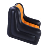 Inflatable Couch Single Sofa PVC Flocking Blow Up Sofa Chair with Armrest for Indoor Outdoor Use In Australia - Darrahopens