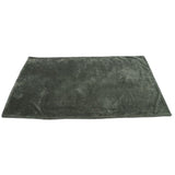 Thicken Soft Polyester Fiber Air Conditioning Bed Blanket for Sofa Bedroom Bedding SuppliesMilitary Green 120x200cm