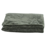 Thicken Soft Polyester Fiber Air Conditioning Bed Blanket for Sofa Bedroom Bedding SuppliesMilitary Green 120x200cm