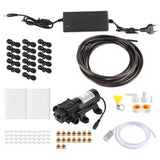 16‑Nozzle 12m Household Electric Low Pressure Spraying Cooling System for Outdoor Garden In Australia - Darrahopens