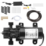 16‑Nozzle 12m Household Electric Low Pressure Spraying Cooling System for Outdoor Garden