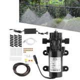 16‑Nozzle 12m Household Electric Low Pressure Spraying Cooling System for Outdoor Garden