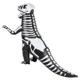 Adults Kid Dinosaur Inflatable Costume for Halloween Festivals Party Bars Parks DecorationX118