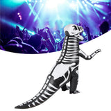 Adults Kid Dinosaur Inflatable Costume for Halloween Festivals Party Bars Parks DecorationX118