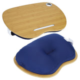 Multifunction Laptop Desk Portable Learning Writing Table Bed Table Home Outdoor Lap DeskBlue