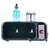Toilet Paper Holder Wall Mounted Waterproof Roll Paper Storage Box Tissue Box Bathroom UseRectangle Green