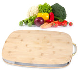 40x30x3.4cm Bamboo Rectangle Cutting Board Durable Chopping Board Kitchen Accessories