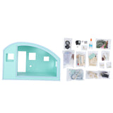 DIY Dollhouse Wood Miniature Furniture Kit with Musical Movement Valentine's Day Birthday Gifts