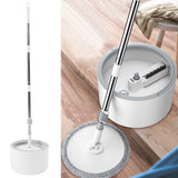 Universal Rotating Mop Free Hand Washing Mop with Bucket Household Floor Cleaning Tool