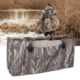 12 Slot Duck Bait Bag Dustproof 600D Oxford Fabric Ducks Hunting Bags Accessory Camouflage
