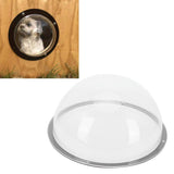 Dog Fence Window Backyard Transparent Semicircle Acrylic Dog Dome Pet Accessories