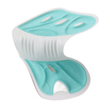 Waist Back Support Correct Sitting Posture Comfortable Lightweight Backrest Cushion Seat for Home Office Green
