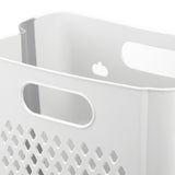 Foldable Laundry Basket Dirty Clothes Storage Basket Hanging Hamper for Bedroom Bathroom White In Australia - Darrahopens