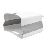 Foldable Laundry Basket Dirty Clothes Storage Basket Hanging Hamper for Bedroom Bathroom White