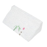 Side Wedge Pillow for Sleeping Bed Wedge Pillow Reducing Back Pain Washable R Shaped Flip Pillow for Bedridden Patients 50x25x15cm In Australia - Darrahopens