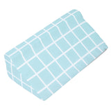 Wedge Pillow R Shaped Soft Comfortable Removable Easy Cleaning Bedsore Turning Wedge Pillow for Side Sleepers 50x25x15cm / 19.7x9.8x5.9in