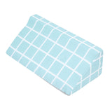 Wedge Pillow R Shaped Soft Comfortable Removable Easy Cleaning Bedsore Turning Wedge Pillow for Side Sleepers 50x25x15cm / 19.7x9.8x5.9in
