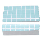 Wedge Pillow R Shaped Soft Comfortable Removable Easy Cleaning Bedsore Turning Wedge Pillow for Side Sleepers 50x25x15cm / 19.7x9.8x5.9in