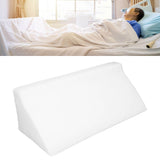 Body Side Wedge Pillow with Hidden Zipper Triangle Positioning Wedge Pillow for Elderly Patient Side Sleeper 50x25x15cm / 19.7x9.8x5.9in